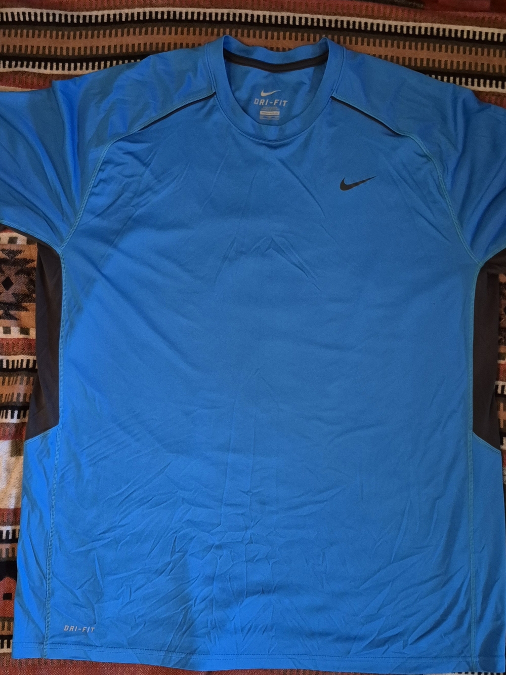 Nike Dri-Fit Men's Blue Performance Shirt